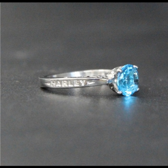 Harley-Davidson Jewelry - Limited! Size 5 HD Tropical Blue